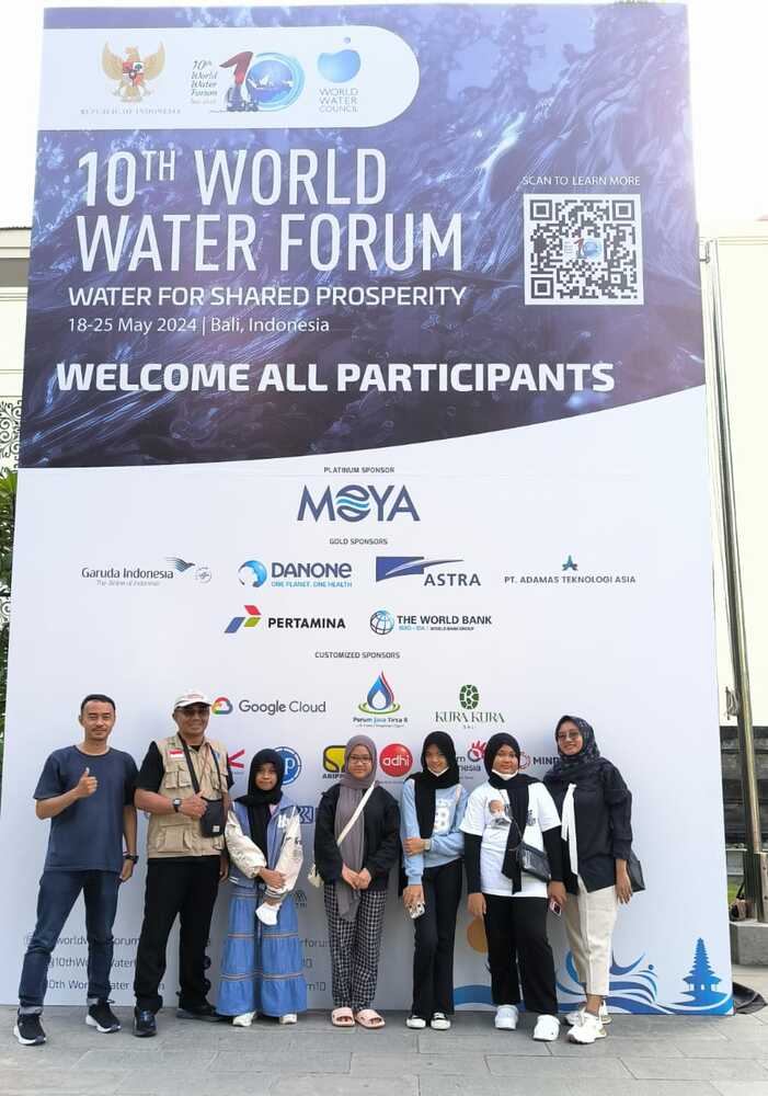走向国际，SD Muhammadiyah Condong Catur 2 参加巴厘岛世界水论坛